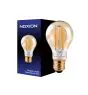 Noxion Lucent Fadenlampe LED E27 Birne Messing 7.2W 630lm -  822 Extra Warmweiß | Dimmbar - Ersatz für 50W